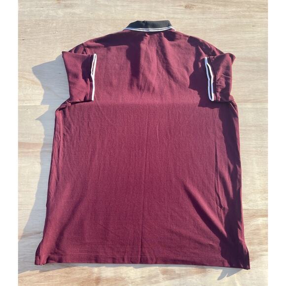 VTG. RALPH LAUREN Polo‎ Shirt Classic Fit Men's Red Size XL Made in Vietnam - Picture 5 of 6